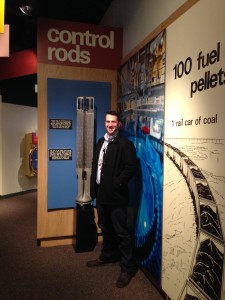 Our guide for the tour was IIT alum Mike Thompson who did a great job explaining how a nuclear turbine works.