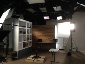A behind the scene look at the Gamification set.
